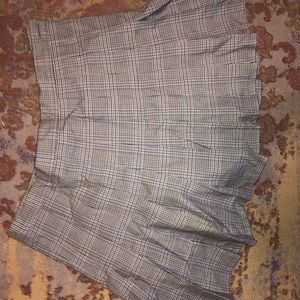 Plaid skirt